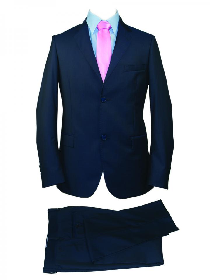 Deep blue, lightweight suit