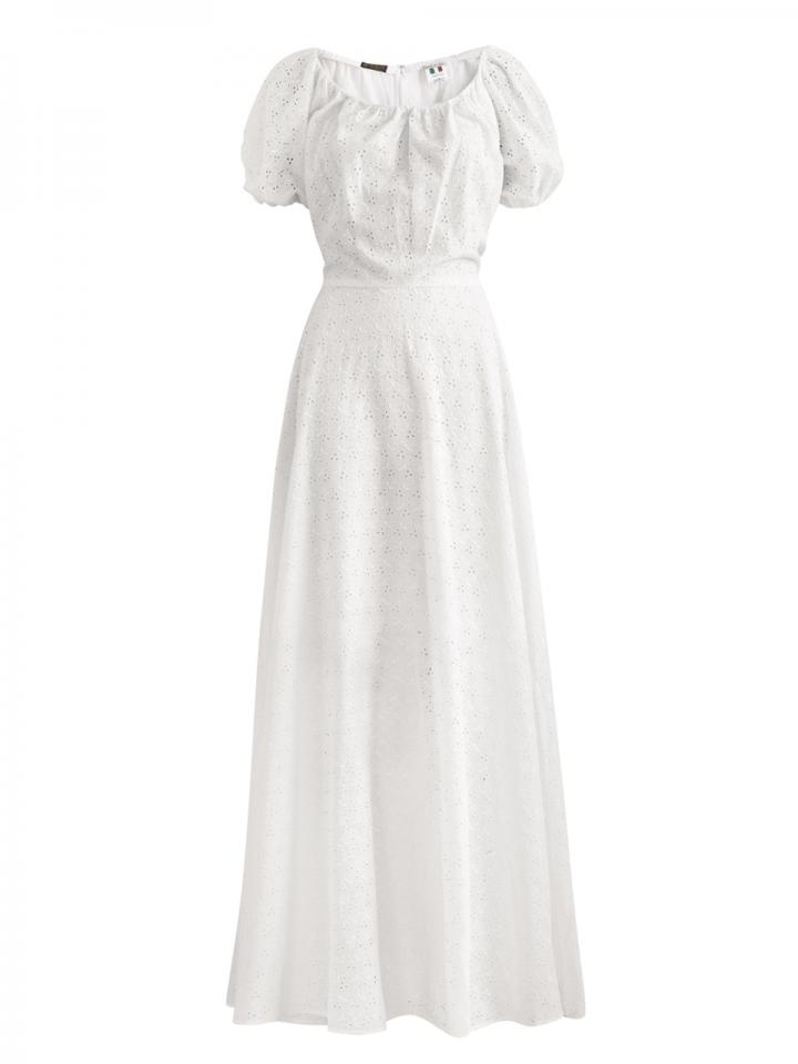 White Summer Cotton Dress